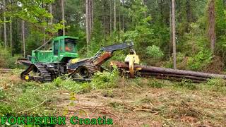 John Deere skidder on tracks [upl. by Dleifniw311]