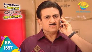 Taarak Mehta Ka Ooltah Chashmah  Episode 1657  Full Episode [upl. by Ragde]