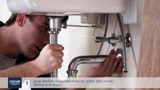 Comment Installer facilement un mitigeur lavabo [upl. by Ennahtur]