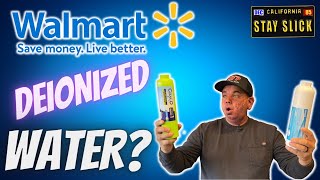 Walmart sells deionized water now Tips and Tricks  Stay Slick [upl. by Anailuj]