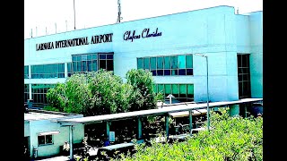 Larnaca International Airport — Glafcos Clerides ✈ Διεθνής Αερολιμένας Λάρνακας [upl. by Dudden]