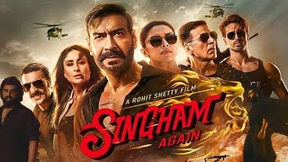 Singham Again Movie in Hindi 2025  Singham Ajay Devgan  Akshay Kumar Tiger Shroff Deepika [upl. by Noellyn623]