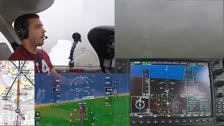 Ultra Low IFR Approach Fog 14 mi visibility with SURPRISING lesson [upl. by Emmerich]