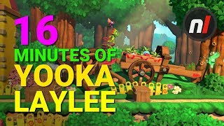 YookaLaylee and the Impossible Lair 16 Minutes of Gameplay [upl. by Sregor109]