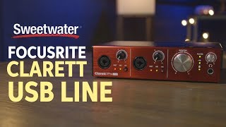 Focusrite Clarett USB Audio Interface Series Review [upl. by Anbul]