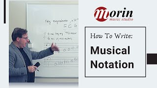 Music Notation How to write Music Notation [upl. by Brooks]