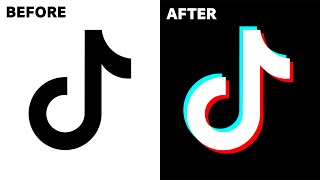 Insanely Easy Way To Recreate The TikTok Logo Effect [upl. by Putnem]