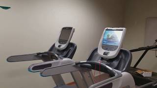 Precor Treadmill TRM 885 WITH P80 CONSOLE  Many Options Commercial Fitness [upl. by Bertine]