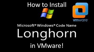 Windows Longhorn Build 5112  Installation in VMware [upl. by Ytirehc]