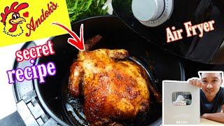 Andoks Lechon Manok Recipe Revealed and my celebration of Silver Play Button  Air fryer chicken [upl. by Stanwinn361]