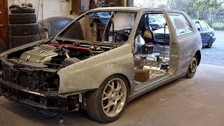 VolksWagen Golf Mk3 GTI VR6 Custom Build Project [upl. by Cohbert]