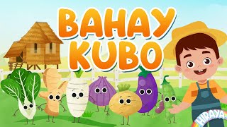 BAHAY KUBO 2020 WITH LYRICS  Animated Filipino Folk Song  Hiraya TV [upl. by Nyra]