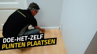 Plinten plaatsen  Plintenfabriek doehetzelf [upl. by Jeno]