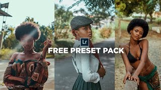 Free Lightroom Presets Pack 2022  5 Presets in 5 Minutes [upl. by Bekha719]