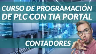 CONTADORES PLC SIEMENS✅ ▶ Como Usar un CONTADOR en TIA PORTAL Te REVELO [upl. by Coniah]