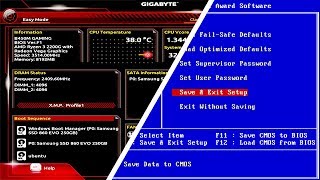 PC BIOS Settings [upl. by Rehpotsrhc]