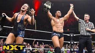 Look back at American Alphas NXT Tag Team Title victory WWE NXT April 6 2016 [upl. by Binny]