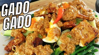 Homemade GADOGADO  Indonesian Mixed Salad [upl. by Goulden]