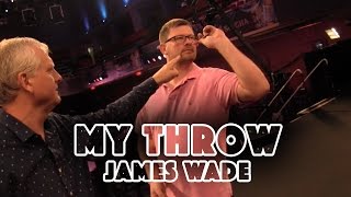 HOW TO PLAY DARTS  We look at James Wade in another My Throw [upl. by Akima145]