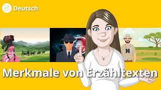 Merkmale von Erzähltexten – Deutsch  Duden Learnattack [upl. by Arri]