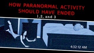 How Paranormal Activity Should Have Ended [upl. by Llenrrad]