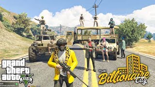 Billionaire Gang Vs Terrorist  Gta 5 Roleplay [upl. by Nnaycart359]