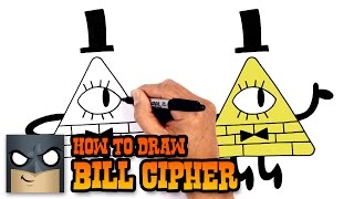 How to Draw Bill Cipher  Gravity Falls [upl. by Adnir]