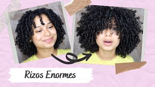 10 Tips para RIZOS con más VOLUMEN sin frizz  ¡ Cabello enorme  🌴 [upl. by Cowan]