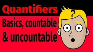 Quantifiers  Basics countable amp uncountable nouns  Good Morning Mr D [upl. by Radborne]