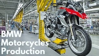 BMW Motorcycles Production  HOW ITS MADE [upl. by Anoynek]