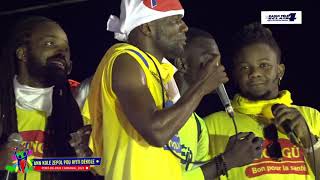 Carnaval National  Port de Paix  Live Performence Ekip  Shabba Day 3 16 Fevrier 2021 [upl. by Aulea]