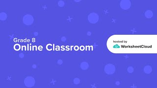 Grade 8  English  Comprehension  WorksheetCloud Video Lesson [upl. by Ponton372]