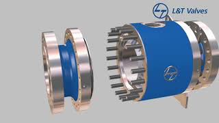 LampT Valves API 6D Trunnionmounted Ball Valve SideEntry  Assembly Sequence [upl. by Aserahs]