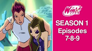 Winx Club  Season 1 Full Episodes 789 REMASTERED  Best Quality [upl. by Nylodnarb]