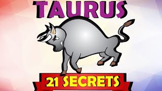 Taurus Personality Traits 21 SECRETS [upl. by Tterrab]