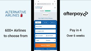 Afterpay Tutorial How to Buy Flights with Afterpay in Just a Minute [upl. by Reginauld]