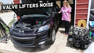 VALVE LIFTER NOISE MAZDA WHAT CAUSES VALVE LIFTER NOISE [upl. by Gowon754]