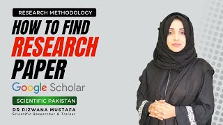 How to Find Research Paper Regarding Your Research  Google Scholar  Dr Rizwana  UrduHindi [upl. by Rodmun]