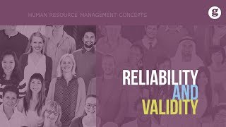 Reliability and Validity [upl. by Given211]