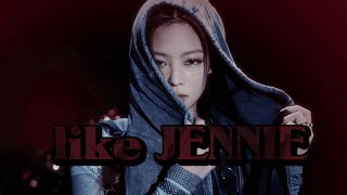 JENNIE  like JENNIE Official Lyric Video [upl. by Radnaxela730]