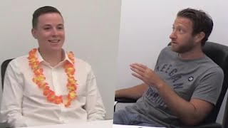 Dave Portnoy Interviews Potential Barstool HQ Interns [upl. by Harilda]