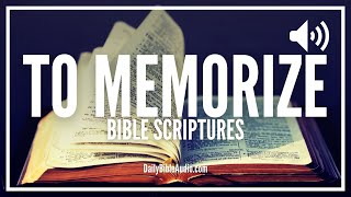 Bible Verses To Memorize  Powerful Scriptures Every Christian Should Memorize [upl. by Aldis716]