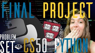 CS50 PYTHON FINAL PROJECT  SOLUTION [upl. by Jdavie814]