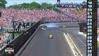 2014 Indy 500 Race Highlights [upl. by Wickman]