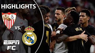 Sevilla vs Real Madrid  LALIGA Highlights  ESPN FC [upl. by Oinolopa]