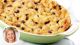 Professional Baker Teaches You How To Make BREAD PUDDING [upl. by Inanak]