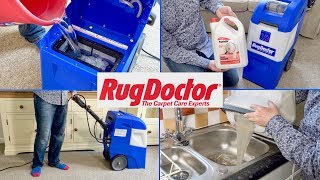 Rug Doctor Mighty Pro X3 Carpet Washer Demonstration amp Review [upl. by Marika]