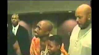 Last Day footage of Tupac Shakur backstage at Mike Tyson fight 96 [upl. by Tiphany800]