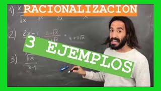 Racionalización de numeradores y denominadores  MATEMATICA PREUNIVERSITARIA [upl. by Milks30]