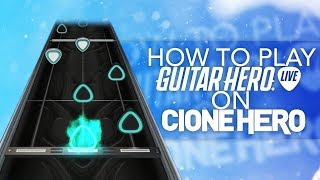 How To Play Guitar Hero Live Guitar On PC  GHL Properly On Clone Hero 1100 6 Fret Charts  Songs [upl. by Notak]